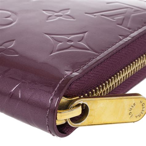 louis vuitton vernis zippy wallet|monogram louis vuitton wallet.